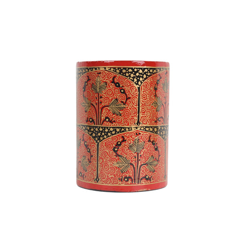 Kashmiri Papier Mache handmade Pen stand