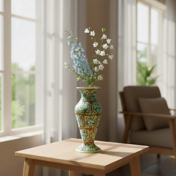 Kashmiri Papier Mache Flower Vase