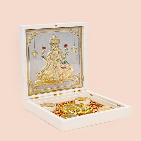 Lakshmi Mata Premium Pooja Gift Box/Pooja Peti