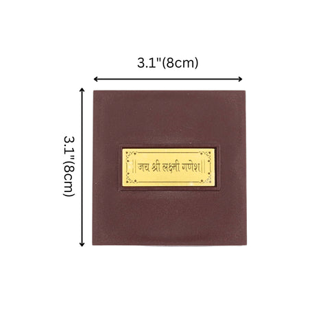 Lakshmi and Ganesha - Charan Paduka Set