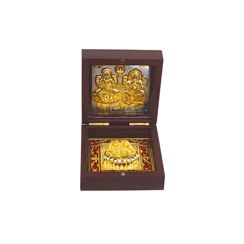 Lakshmi and Ganesha - Charan Paduka Set