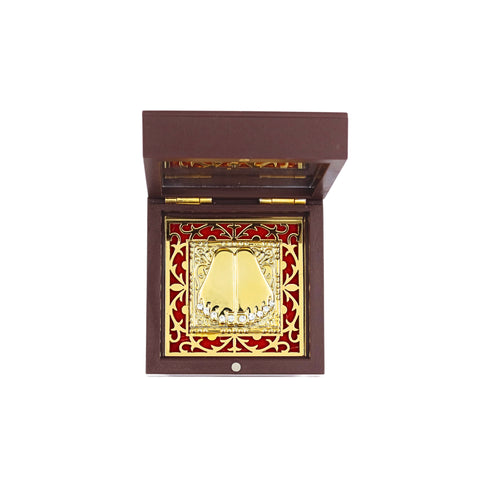 Lakshmi and Ganesha - Charan Paduka Set