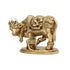 Large Brass Handcrafted Kamdhenu Cow and Calf