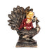 Laughing Buddha on a Peacock Showpiece for Home Décor