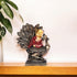 Laughing Buddha on a Peacock Showpiece for Home Décor