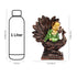 Laughing Buddha on a Peacock Showpiece for Home Décor