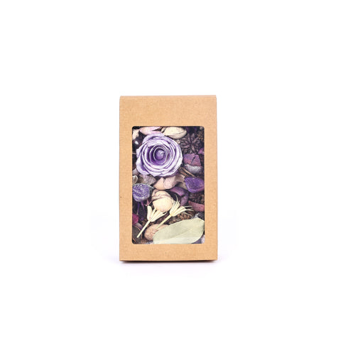 Lavender Fragrance Potpourri Box for Home Décor