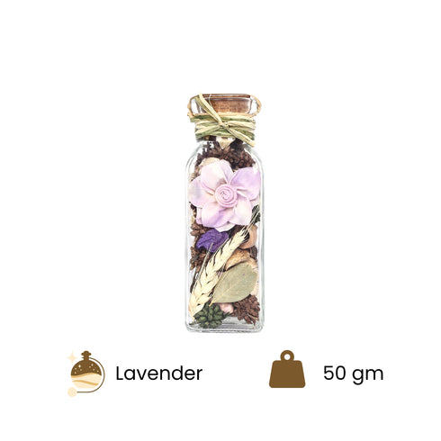 Lavender Fragrance Potpourri Jar for Home Décor