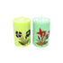 Lemongrass and Ylang Ylang Scented Eco-friendly Soy Wax Pillar Candles-Set of 2