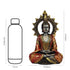 Lord Buddha Statue for Home Décor—Black and Golden (13”)