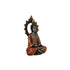 Lord Buddha Statue for Home Décor—Black and Golden (13”)
