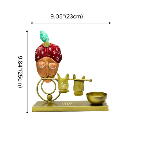 Lord Ganesha Design T-Light Holder
