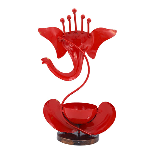 Lord Ganesha Design T-Light Holder