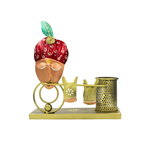 Lord Krishna Design Pen Holder