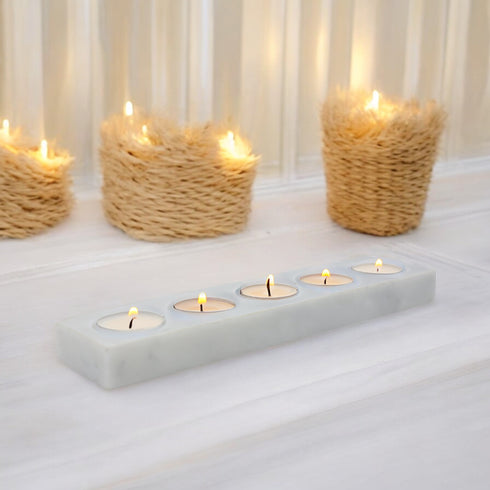 Marble T-Light Candle Holder