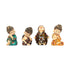 Mini Buddha Idol—Set of 4