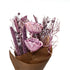 Mini Lavender Shola Rose Dried Flower Bouquet – 19.5g Rustic Handcrafted Arrangement for Gift Hampers & Tabletop Decor