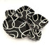 Modern Black & White Blue Pottery Bowl & Plate Set – Handcrafted Jaipur Art