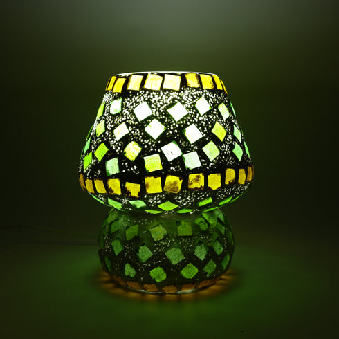 Mosaic Decorative Electric Table Lamp- Abstract Pattern