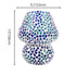 Mosaic Decorative Electric Table Lamp- Floral Pattern