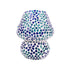 Mosaic Decorative Electric Table Lamp- Floral Pattern