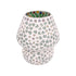 Mosaic Decorative Electric Table Lamp- Floral Pattern