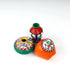 Multicoloured Handcrafted Terracotta Pots for Home Decor - Set of 3 - Warli Hand Painting