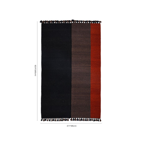 Multicoloured Handwoven Jawaja Durrie - Abstract Pattern