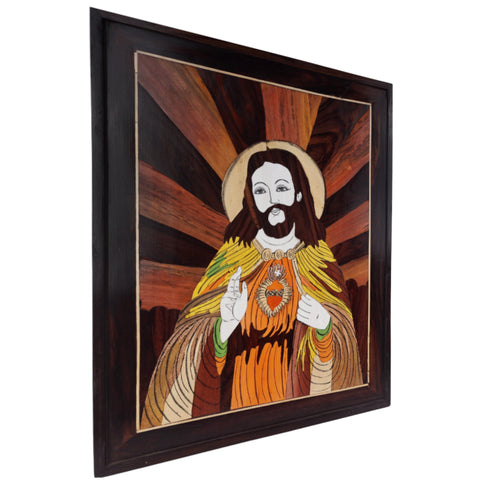 Mysore Inlay Jesus Christ Wall Decor