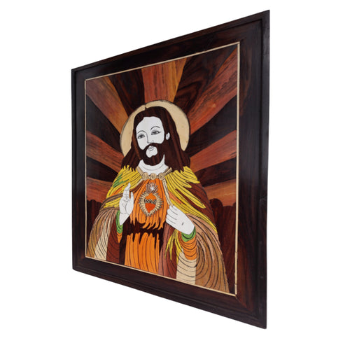 Mysore Inlay Jesus Christ Wall Decor