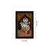 Mysore Inlay Rosewood Painting – Lord Ganesha Seated on a Lotus