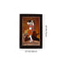 Mysore Inlay Rosewood Painting of a Lady Carrying Bundle of Woods