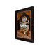 Mysore Inlay Rosewood Painting – Lord Ganesha Seated on a Lotus