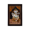 Mysore Inlay Rosewood Painting – Lord Ganesha Seated on a Lotus