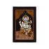 Mysore Inlay Rosewood Painting – Lord Ganesha Seated on a Lotus