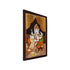 Mysore Inlay Rosewood Painting – Lord Ganesha Seated on a Royal Singhasan
