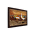 Mysore Inlay Rosewood Painting of Cranes (Landscape)