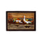 Mysore Inlay Rosewood Painting of Cranes (Landscape)