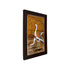 Mysore Inlay Rosewood Painting of Cranes (Portrait)