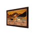 Mysore Inlay Rosewood Painting of a Farmer with Animal Companions