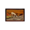 Mysore Inlay Rosewood Painting of a Graceful Deer