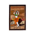 Mysore Inlay Rosewood Painting of a Lady Carrying Bundle of Woods
