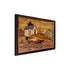 Mysore Inlay Rosewood Painting of a Shepherd with his Flock