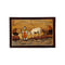 Mysore Inlay Rosewood Painting of a Woman with her Cattle