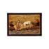 Mysore Inlay Rosewood Painting of a Woman with her Cattle