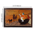 Mysore Inlay Rural Life Wall Decor