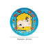 Nandi-Bull Inspired Handcrafted Blue Pottery Decorative Plate
