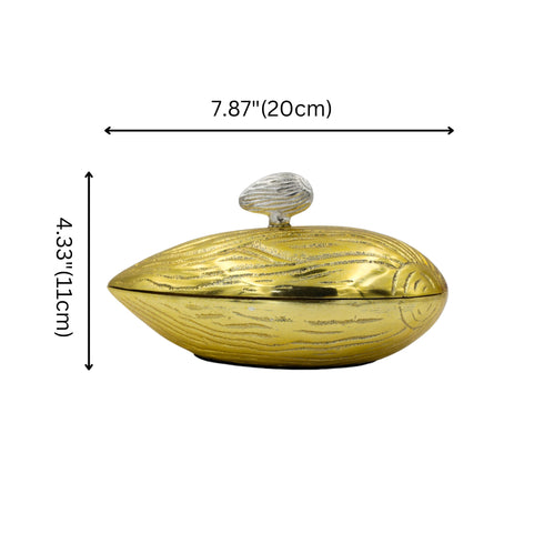 Natriel Almond Shaped Decorative Bowl