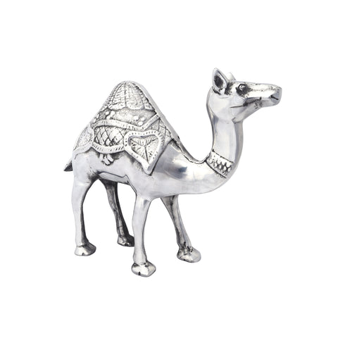 Natriel Aluminium Camel Figurine for Home Decor
