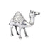 Natriel Aluminium Camel Figurine for Home Decor